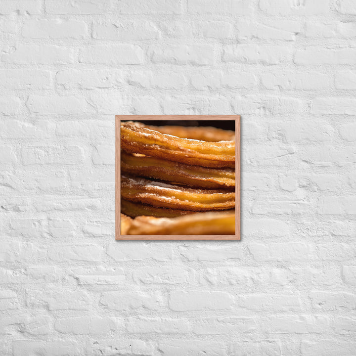 Churros Framed poster 🤤 from Yumify.AI