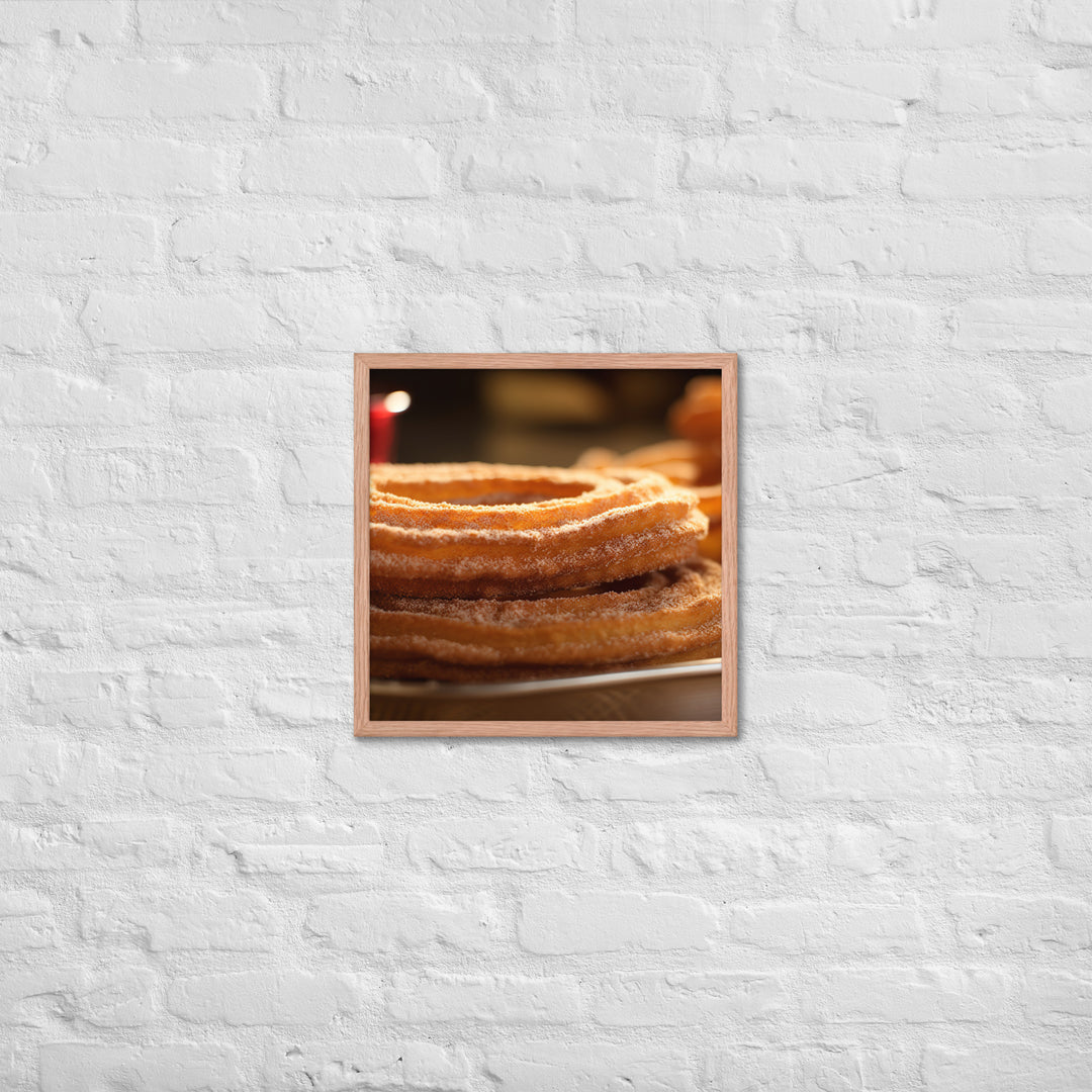 Churros Framed poster 🤤 from Yumify.AI