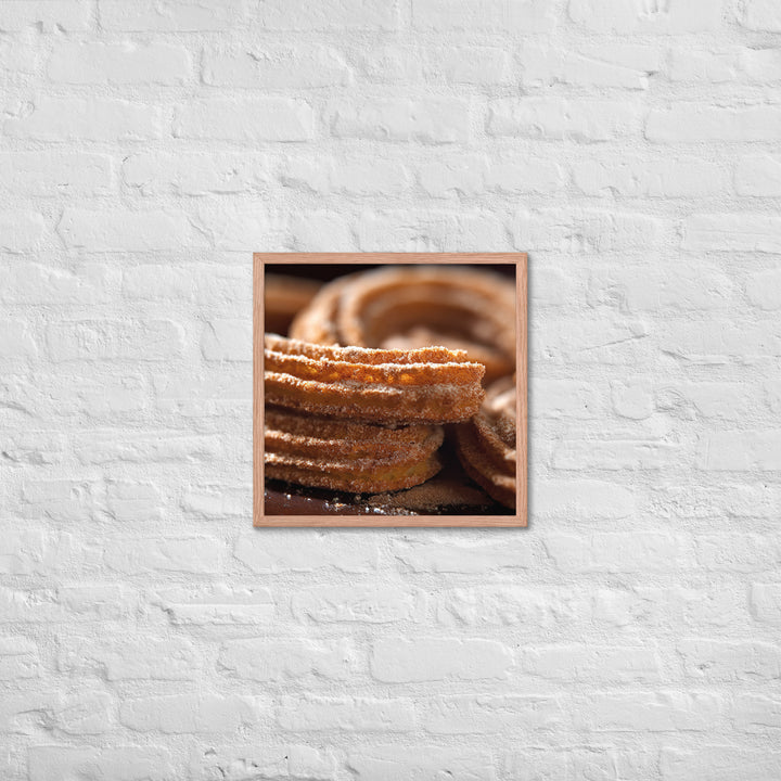 Churros Framed poster 🤤 from Yumify.AI