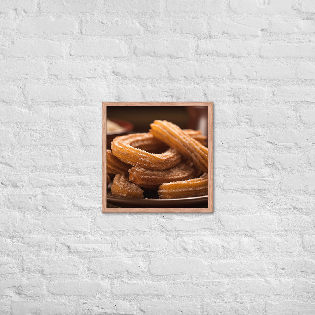 Churros Framed poster 🤤 from Yumify.AI