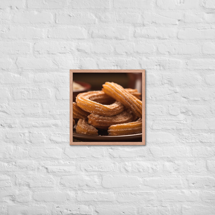 Churros Framed poster 🤤 from Yumify.AI