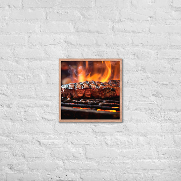 Asado Framed poster 🤤 from Yumify.AI