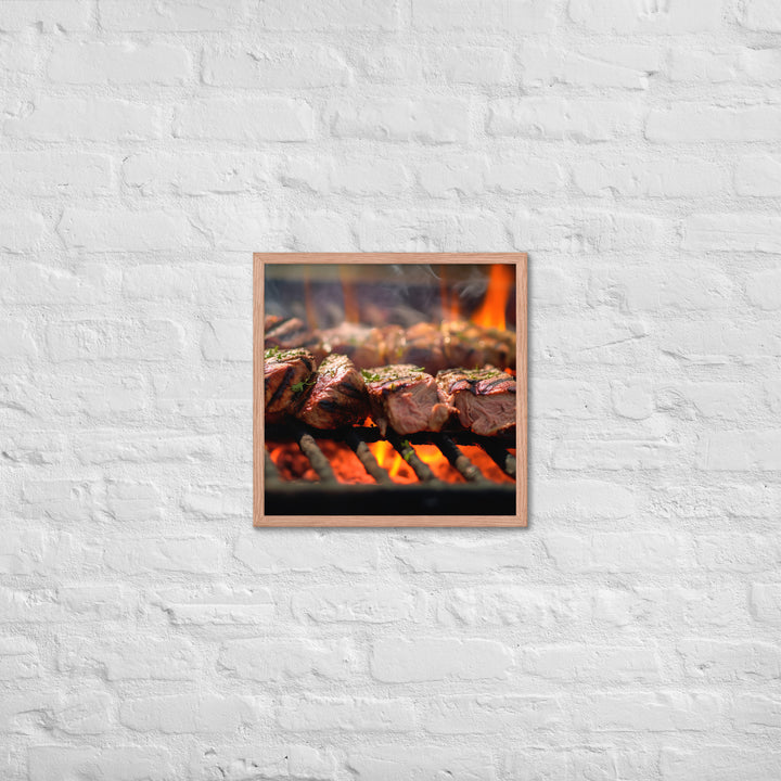 Asado Framed poster 🤤 from Yumify.AI