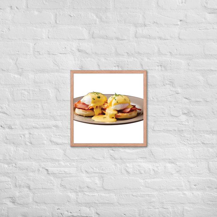 Classic Eggs Benedict Framed poster 🤤 from Yumify.AI