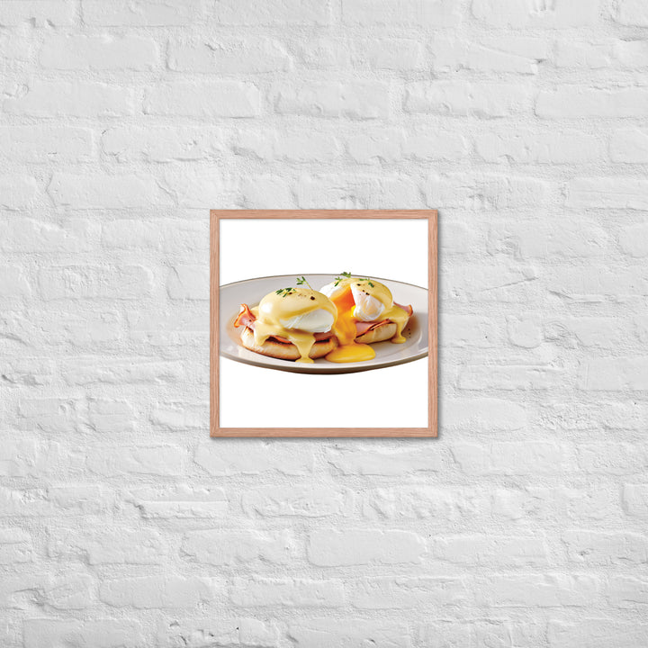 Classic Eggs Benedict Framed poster 🤤 from Yumify.AI