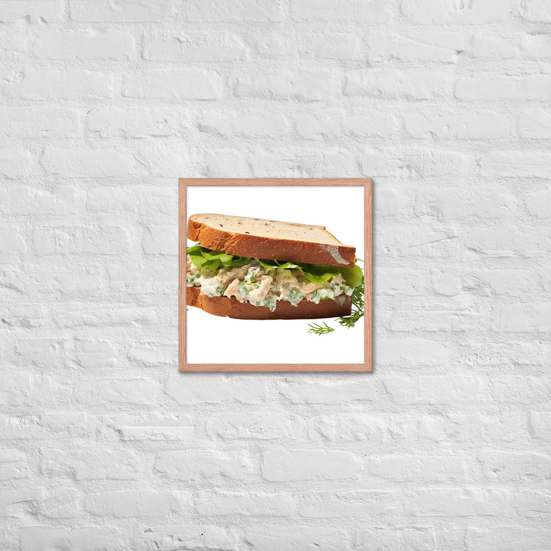 Tuna Salad Sandwich Framed poster 🤤 from Yumify.AI