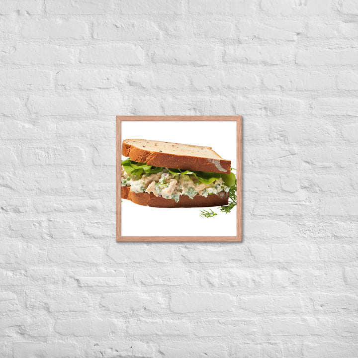 Tuna Salad Sandwich Framed poster 🤤 from Yumify.AI