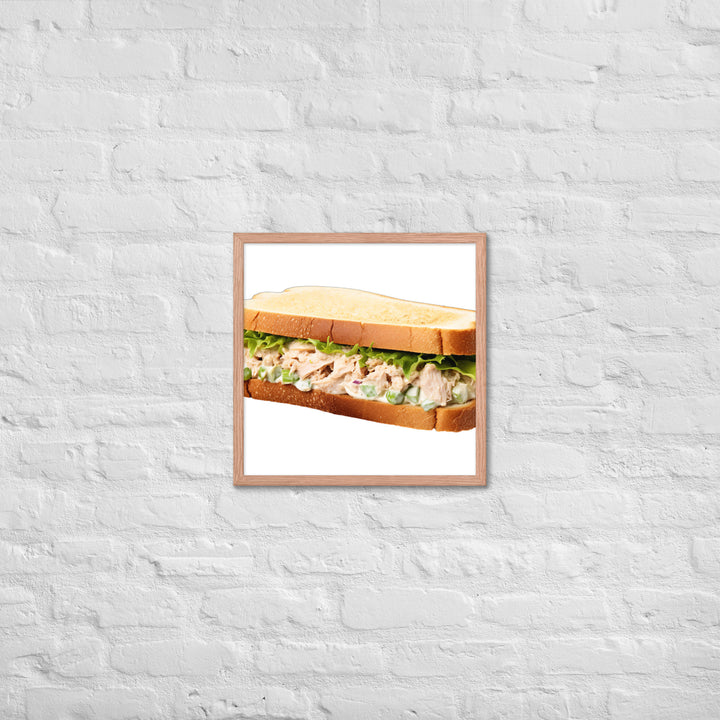 Tuna Salad Sandwich Framed poster 🤤 from Yumify.AI