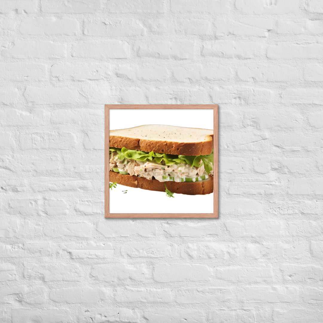 Tuna Salad Sandwich Framed poster 🤤 from Yumify.AI