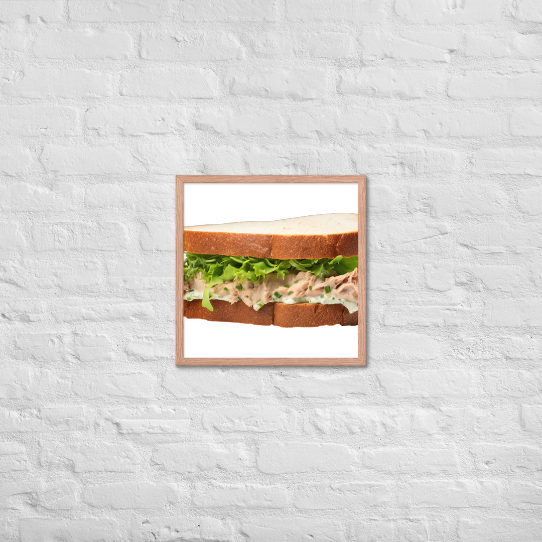 Tuna Salad Sandwich Framed poster 🤤 from Yumify.AI