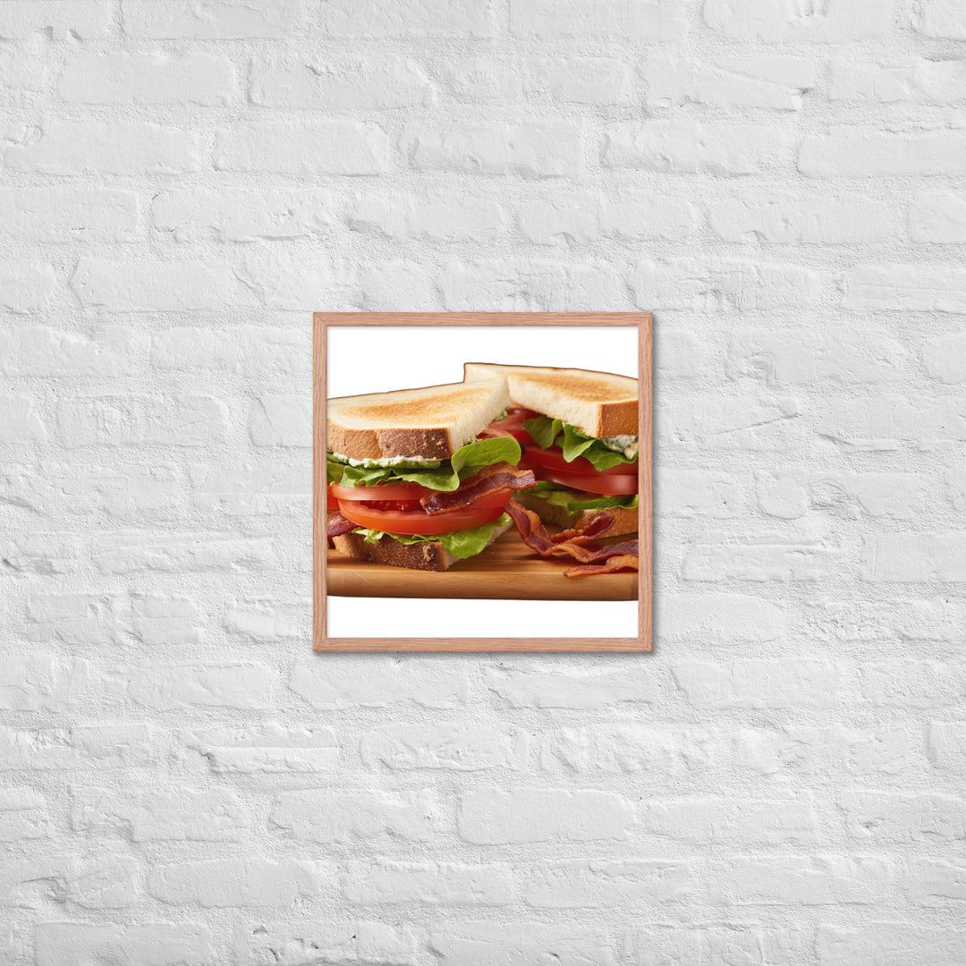 Classic BLT Sandwich Framed poster 🤤 from Yumify.AI