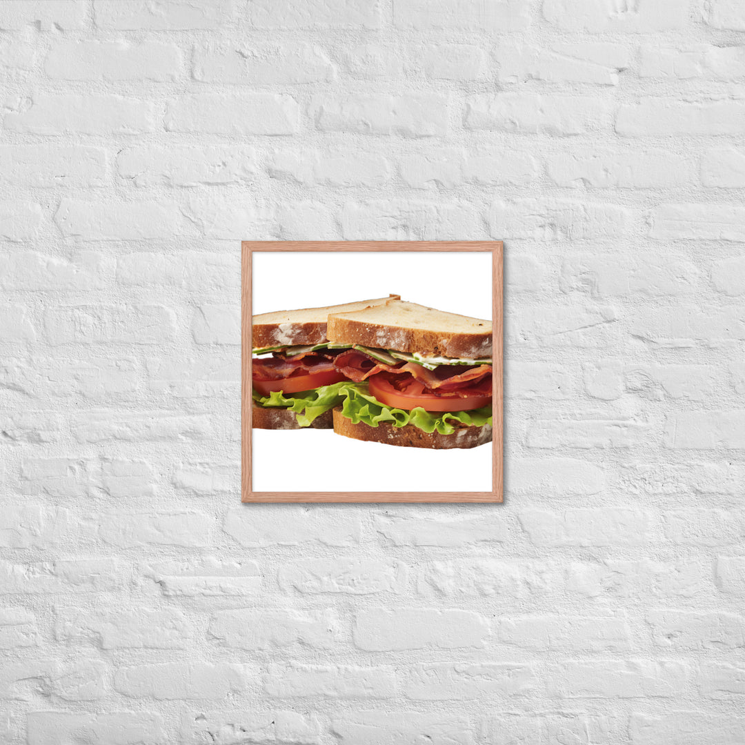 Classic BLT Sandwich Framed poster 🤤 from Yumify.AI