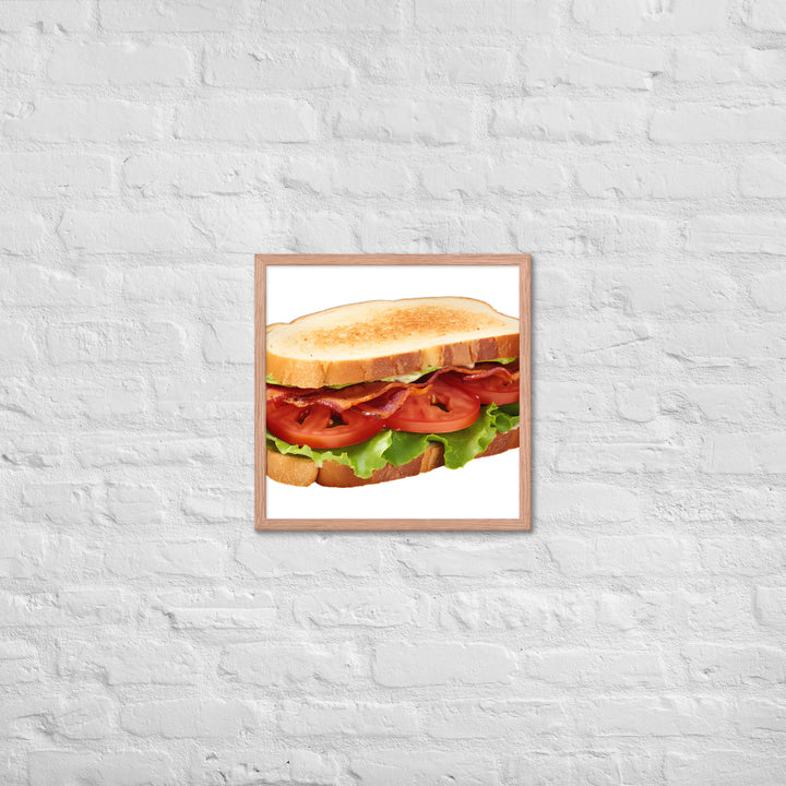 Classic BLT Sandwich Framed poster 🤤 from Yumify.AI