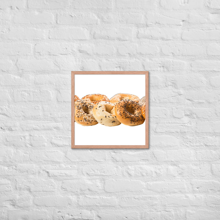 Everything Bagel Framed poster 🤤 from Yumify.AI