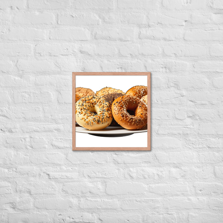 Everything Bagel Framed poster 🤤 from Yumify.AI