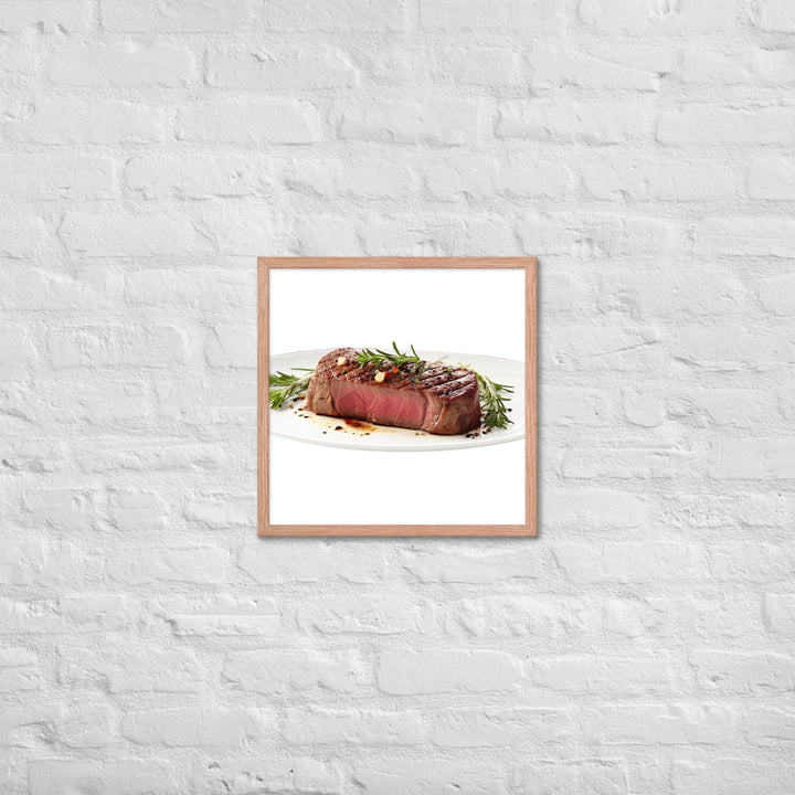 Fillet Mignon Elegance Framed poster 🤤 from Yumify.AI