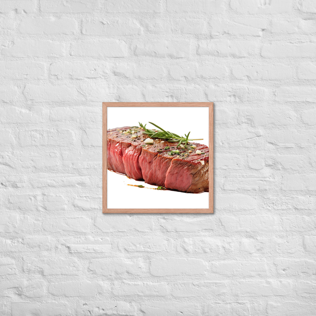 Fillet Mignon Elegance Framed poster 🤤 from Yumify.AI