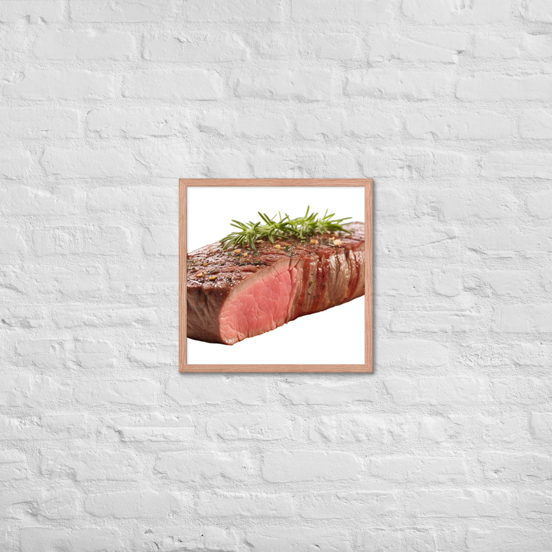 Fillet Mignon Elegance Framed poster 🤤 from Yumify.AI