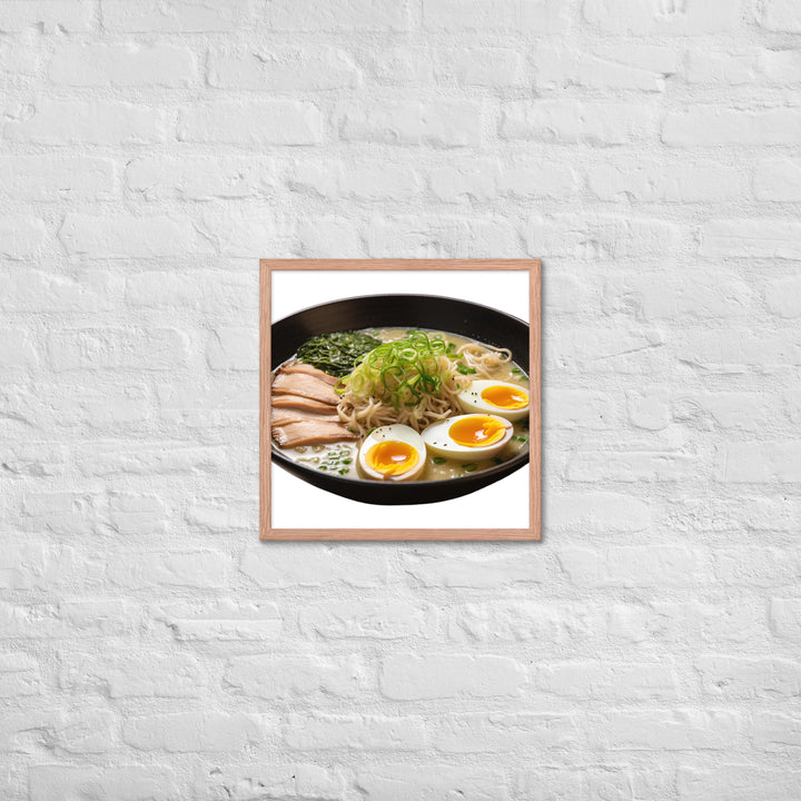 Classic Tonkotsu Ramen Framed poster 🤤 from Yumify.AI