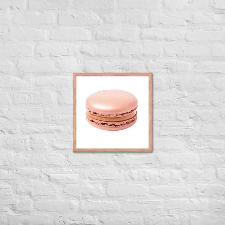 Rose Gold Macaron Framed poster 🤤 from Yumify.AI