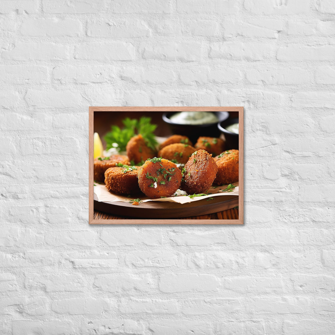 Falafel Framed poster 🤤 from Yumify.AI