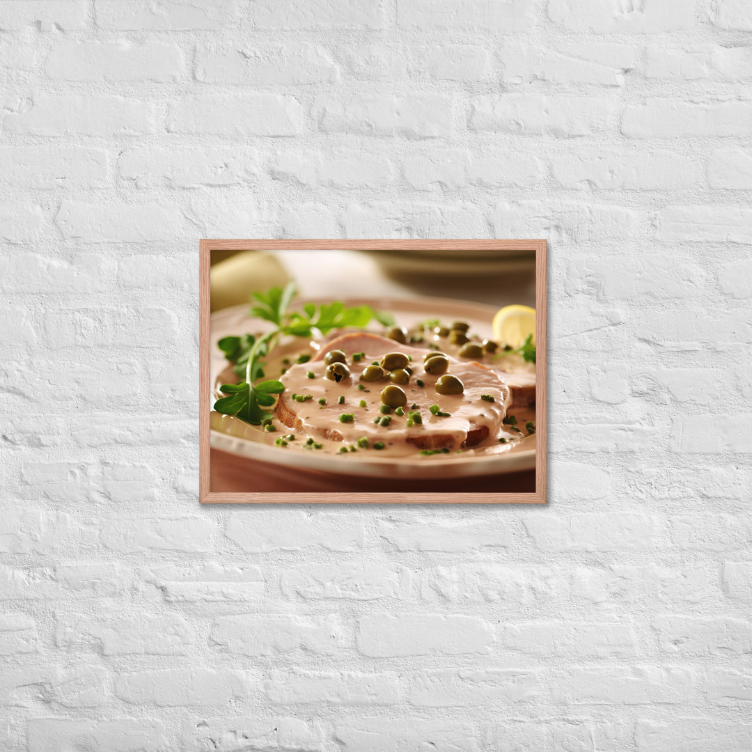 Vitello Tonnato Framed poster 🤤 from Yumify.AI