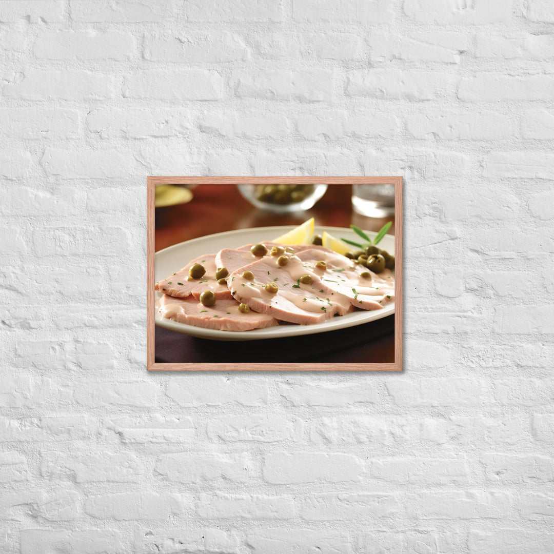 Vitello Tonnato Framed poster 🤤 from Yumify.AI