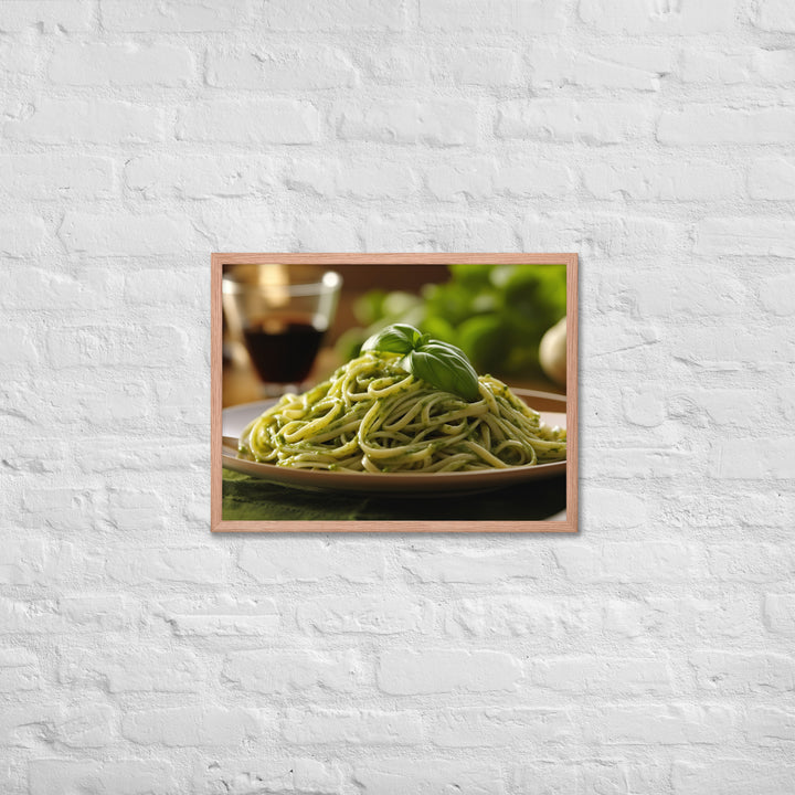 Pesto Genovese Framed poster 🤤 from Yumify.AI