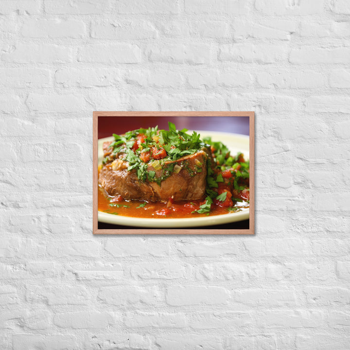 Osso Buco Framed poster 🤤 from Yumify.AI