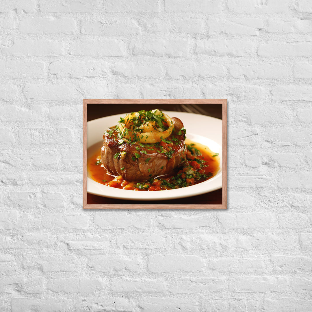 Osso Buco Framed poster 🤤 from Yumify.AI