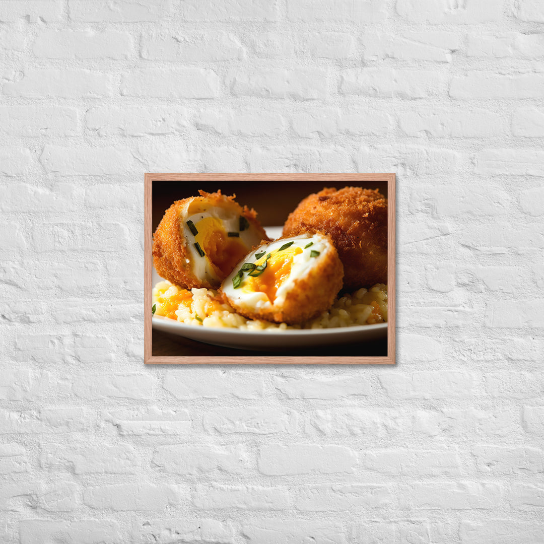 Arancini Framed poster 🤤 from Yumify.AI