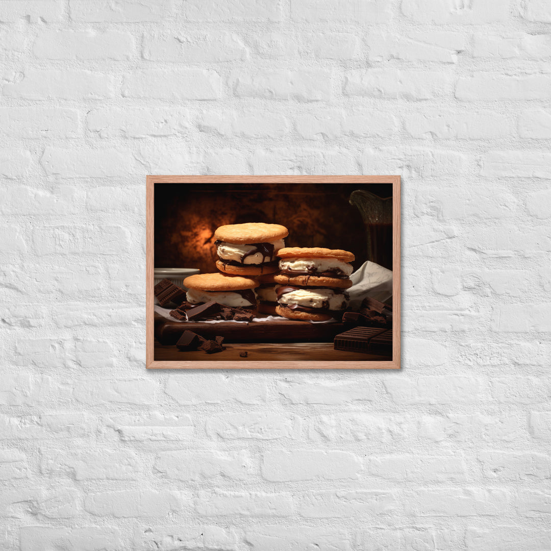 Tim Tam Biscuits Framed poster 🤤 from Yumify.AI