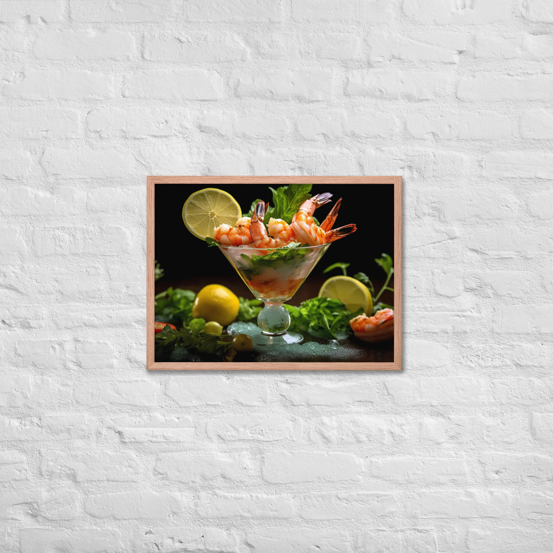 Prawn Cocktail Framed poster 🤤 from Yumify.AI