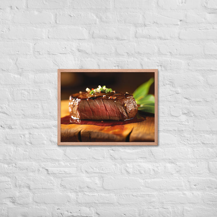 Kangaroo Fillet Framed poster 🤤 from Yumify.AI