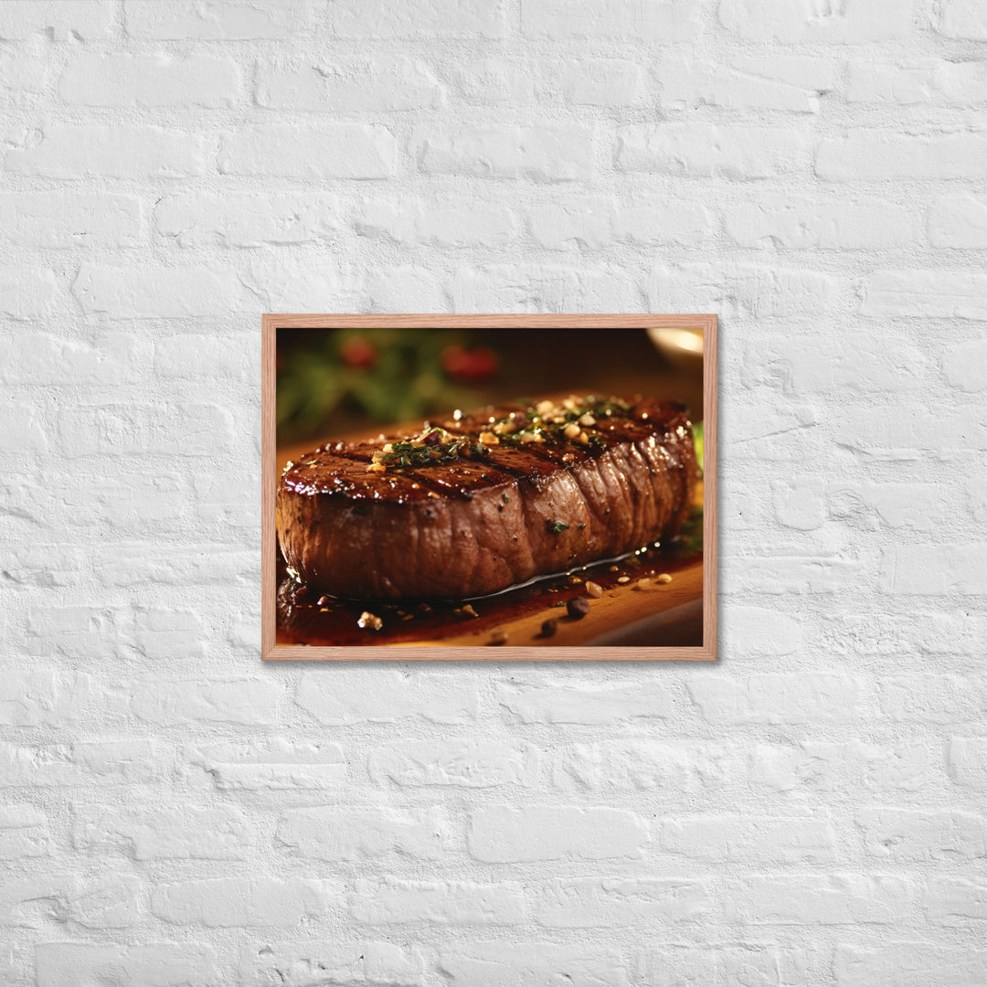 Australian Beef Steak Framed poster 🤤 from Yumify.AI