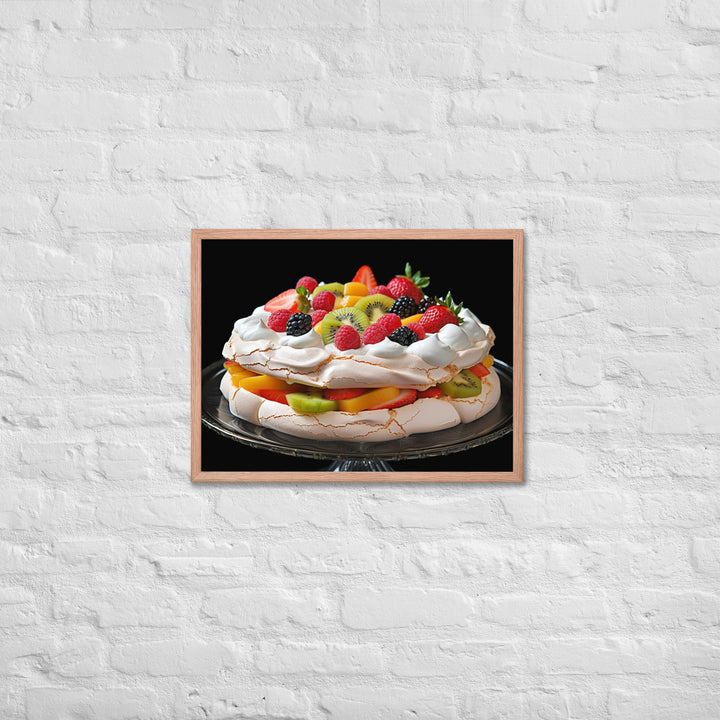 Pavlova Framed poster 🤤 from Yumify.AI