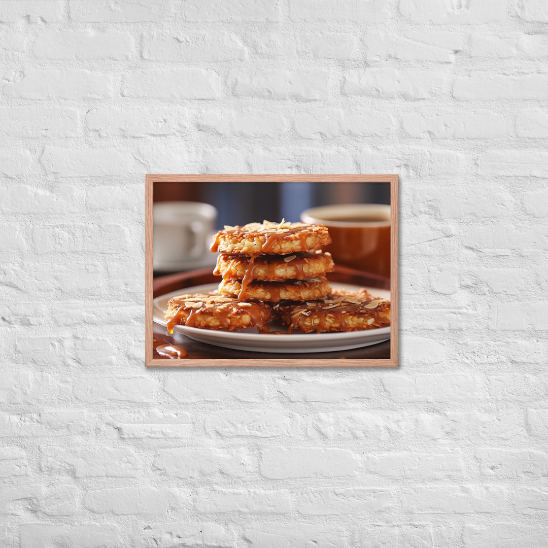 Anzac Biscuits Framed poster 🤤 from Yumify.AI