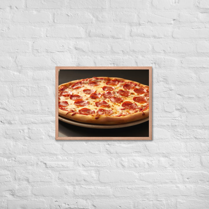 New York style Pizza Framed poster 🤤 from Yumify.AI