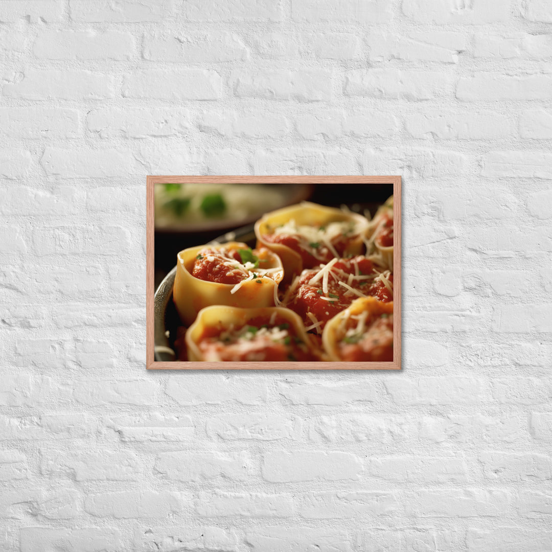 Tortellini Framed poster 🤤 from Yumify.AI