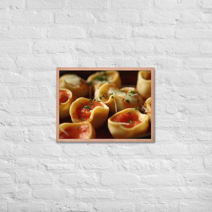 Tortellini Framed poster 🤤 from Yumify.AI