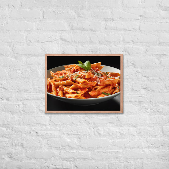 Penne alla Vodka Framed poster 🤤 from Yumify.AI