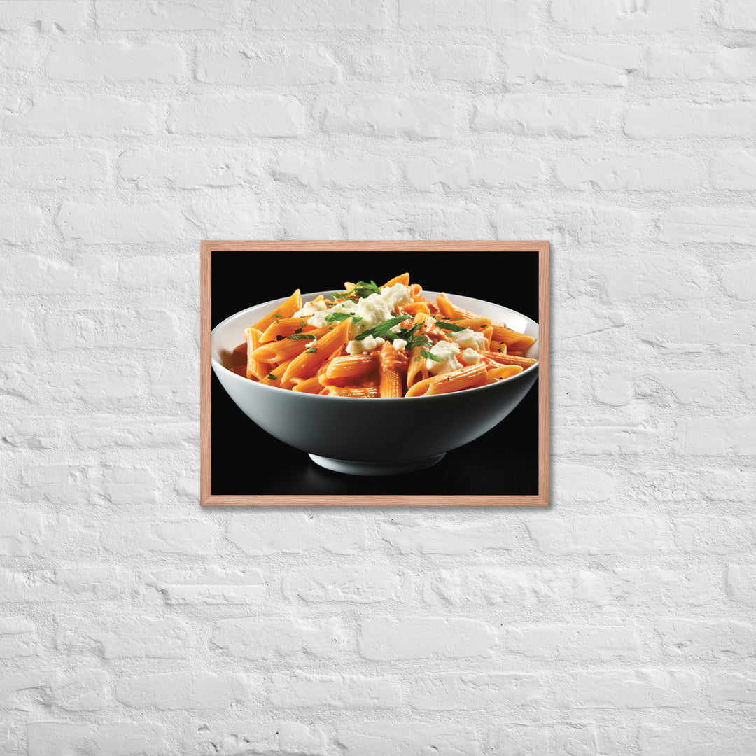 Penne alla Vodka Framed poster 🤤 from Yumify.AI