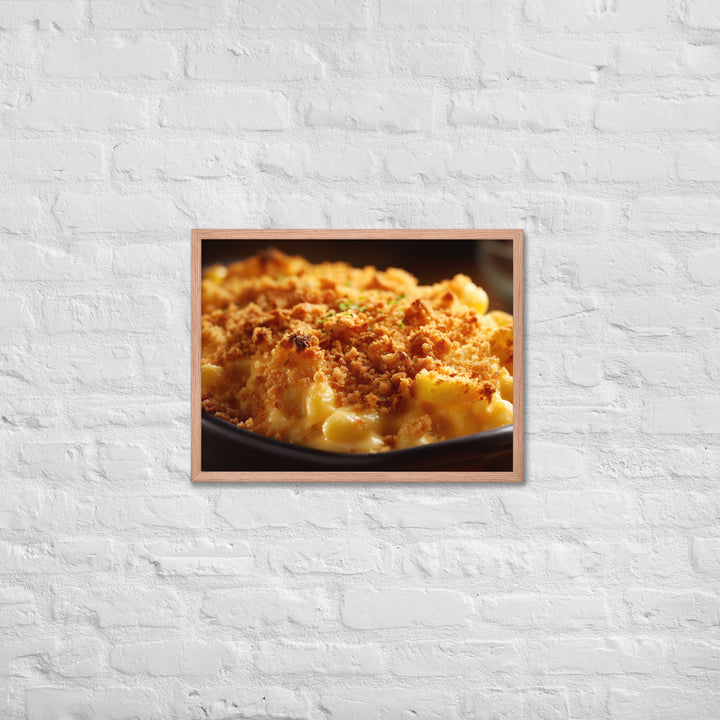 Macaroni and Cheese Framed poster 🤤 from Yumify.AI