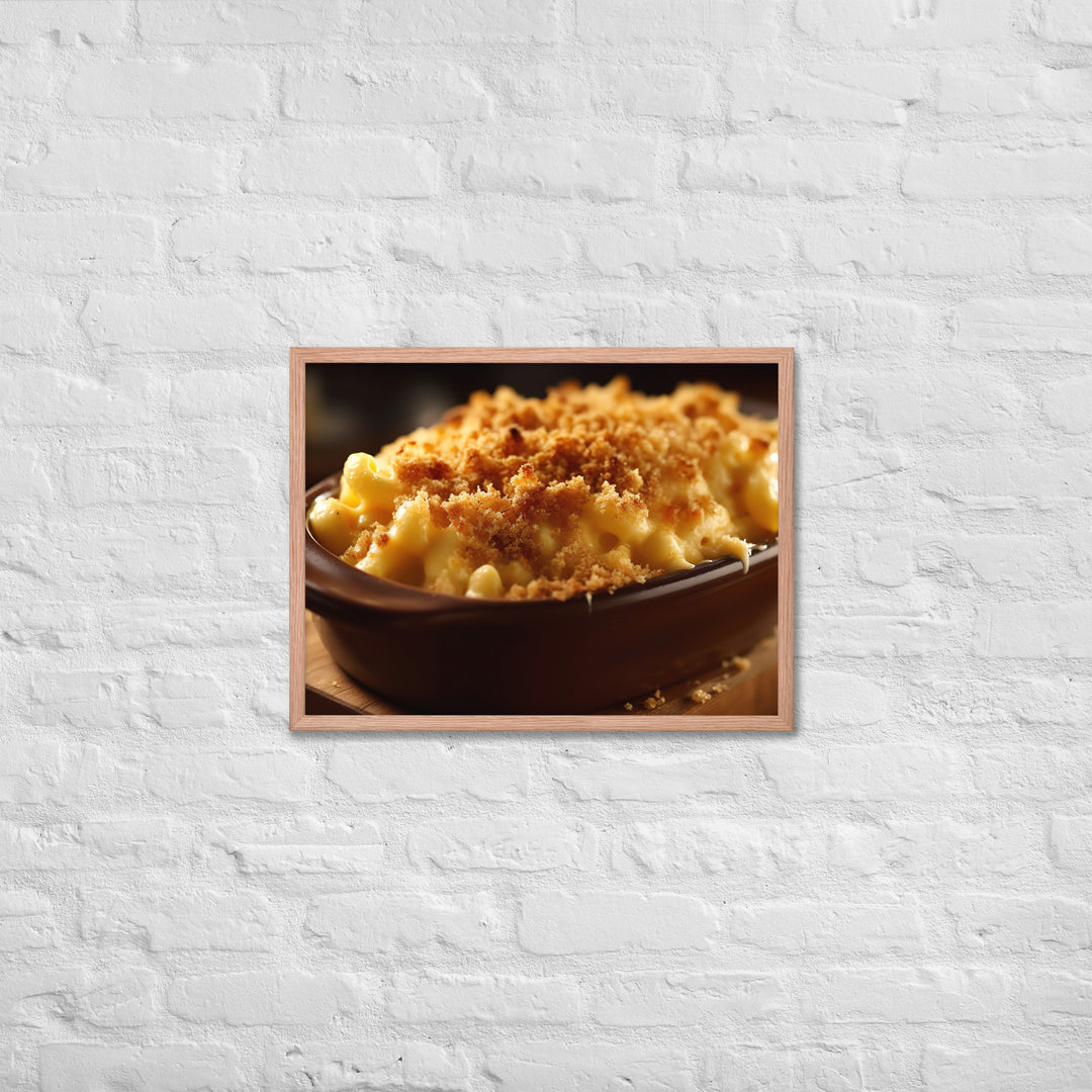 Macaroni and Cheese Framed poster 🤤 from Yumify.AI