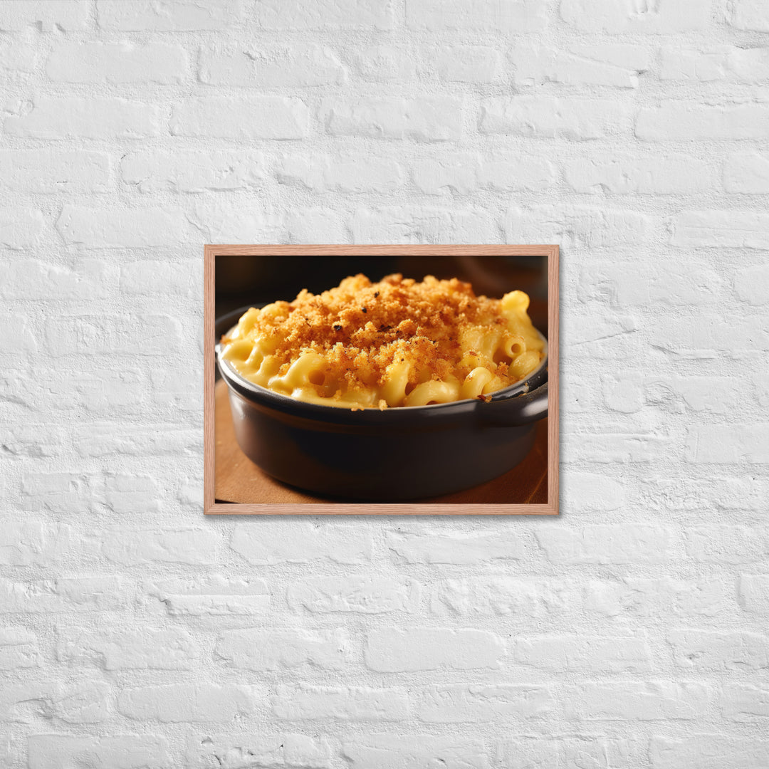 Macaroni and Cheese Framed poster 🤤 from Yumify.AI