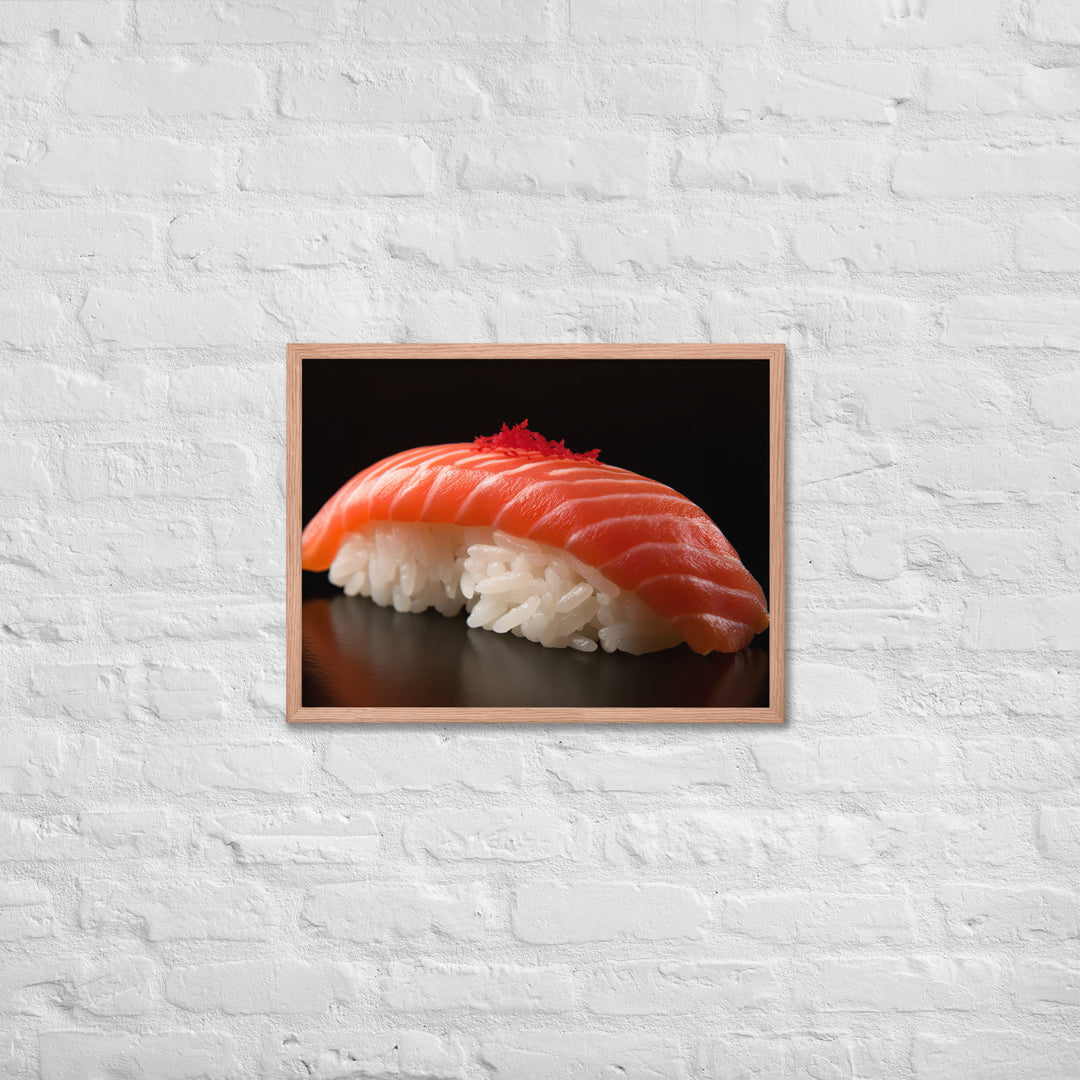 Nigiri Sushi Framed poster 🤤 from Yumify.AI