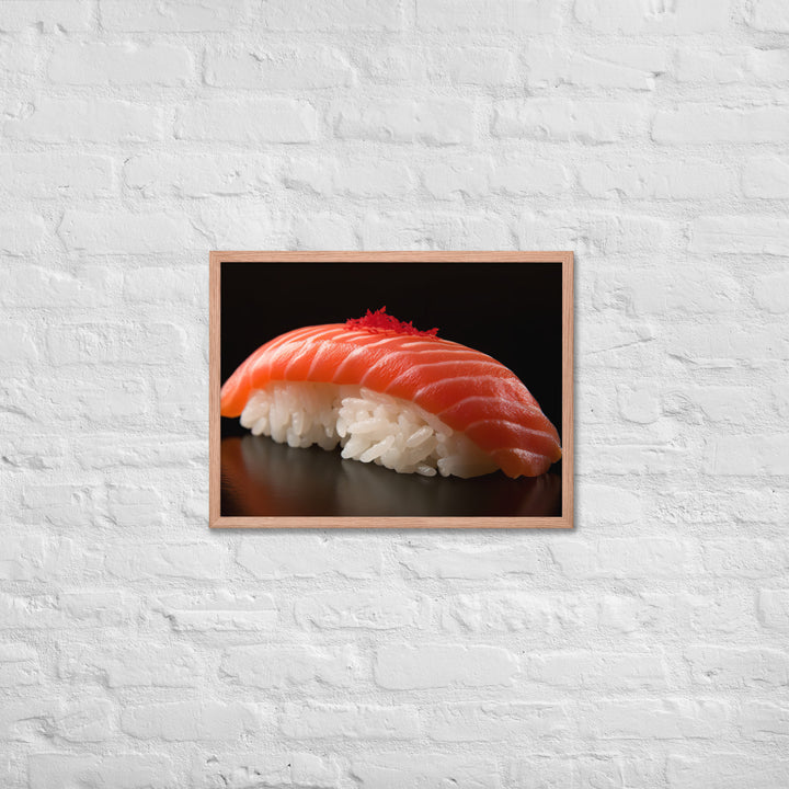 Nigiri Sushi Framed poster 🤤 from Yumify.AI