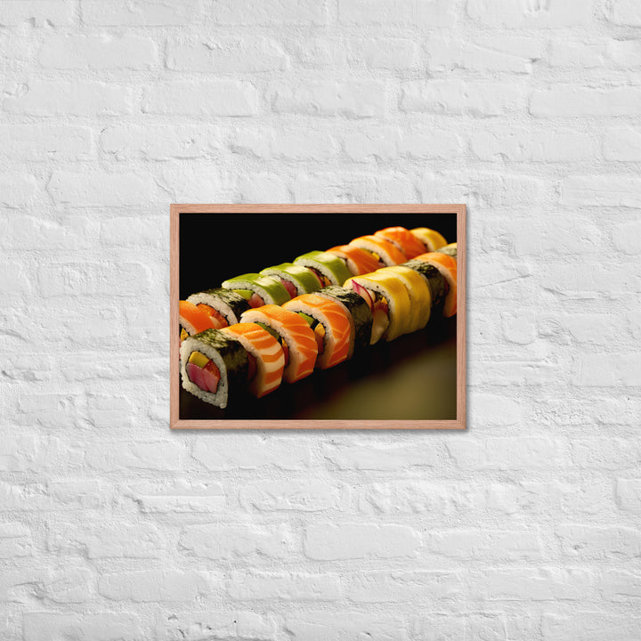 Maki Sushi Framed poster 🤤 from Yumify.AI