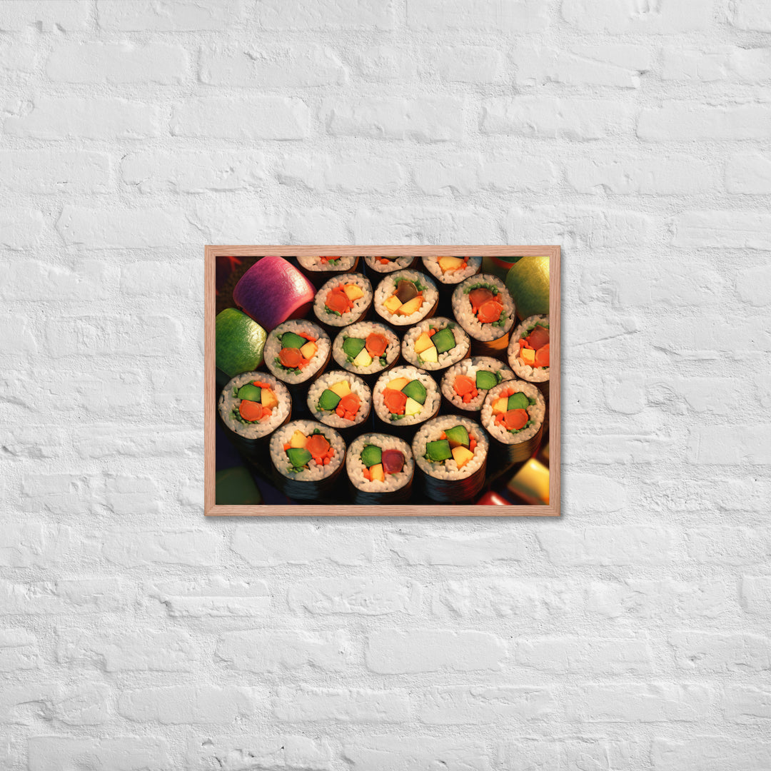 Maki Sushi Framed poster 🤤 from Yumify.AI