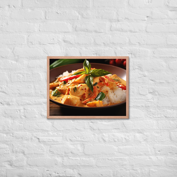 Thai Panang Curry Framed poster 🤤 from Yumify.AI